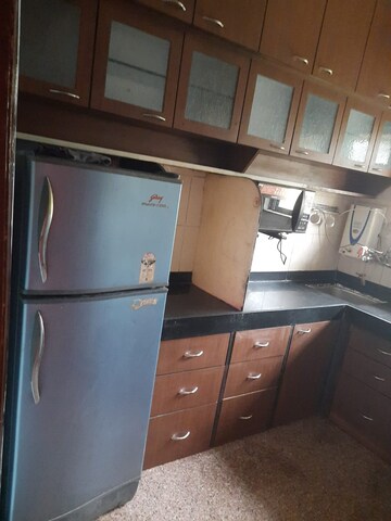 Kitchen in 1 BHK Apartment at Jyoti Complex, Goregaon East – for Rent