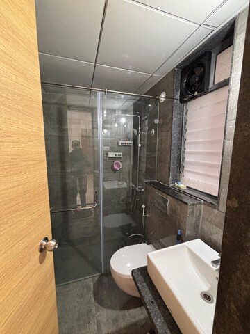 Bathroom in 3 BHK Apartment at Marvel Cascada, Balewadi – for Rent