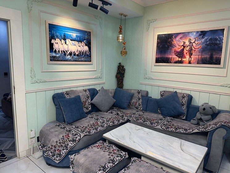 Living Room, gaur-atulyam 4 Bedroom 1665 Sq.Ft. Apartment In Omicron I Greater Noida Greater Noida 8210831