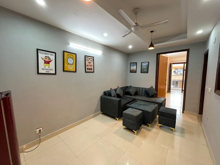 Living Room, saket 1 Bedroom 500 Sq.Ft. Builder Floor In Saket Delhi 8210835