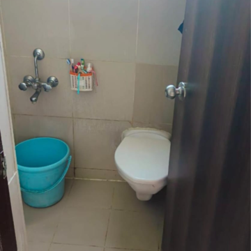 Bathroom in 3 BHK Apartment at Orchid Flora, Vemali – for Rent