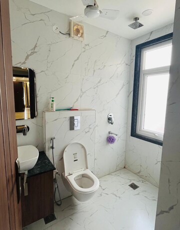 Bathroom in 4 BHK Builder Floor at Sector 46 – for Rent