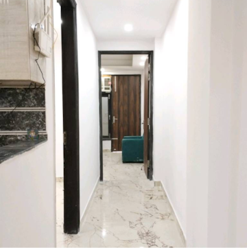 Building Lobby in 2 BHK Builder Floor at Freedom Fighters Enclave – for Rent