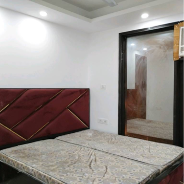 Bedroom in 2 BHK Builder Floor at Freedom Fighters Enclave – for Rent