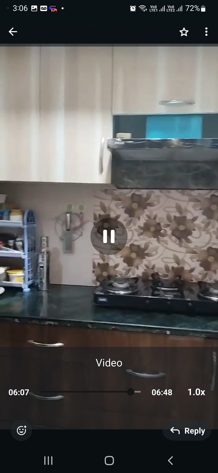 Kitchen, avantika extension 3.5 Bedroom 1100 Sq.Ft. Builder Floor In Avantika Extension Ghaziabad 8210913