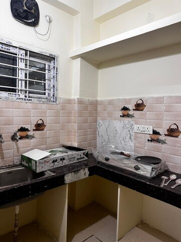 Kitchen in 1 BHK Builder Floor at Gachibowli – for Rent