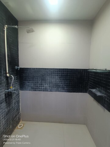 Bathroom in 3 BHK Apartment at Prahlad Nagar – for Rent