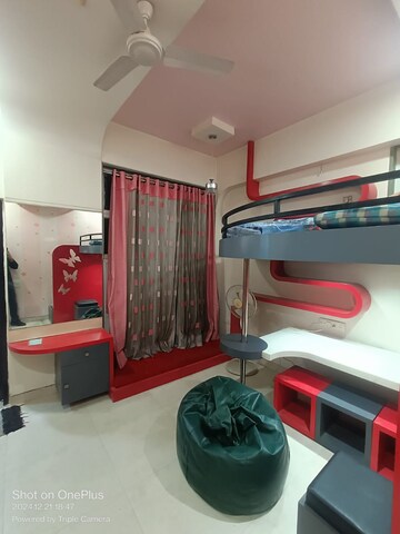 Living Room in 3 BHK Apartment at Prahlad Nagar – for Rent