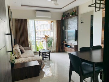 Living Room in 2 BHK Apartment at Platinum Prive, Andheri West – for Rent