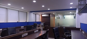 Team Area in  Office Space at Shivalik Abaise, Prahlad Nagar – for Rent