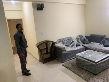 Living Room in 2 BHK Apartment at Pyramid Fusion Homes, Sector 70a – for Rent