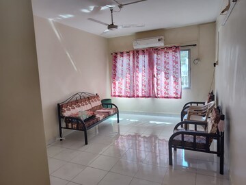 Living Room in 1 BHK Apartment at Princeton Town, Kalyani Nagar – for Rent