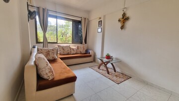 Living Room in 1 BHK Apartment at Evershine Nagar – for Sale