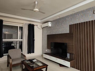 Living Room in 3 BHK Apartment at Pashmina Waterfront, Old Madras Road – for Rent
