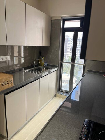 Kitchen in 3 BHK Apartment at Sindhi Society, Chembur – for Rent