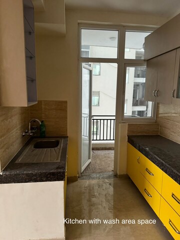 Kitchen in 3 BHK Apartment at Omaxe The Palace, Gomti Nagar – for Rent