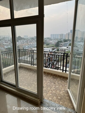 Balcony in 3 BHK Apartment at Omaxe The Palace, Gomti Nagar – for Rent