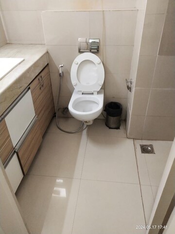 Bathroom in 2 BHK Apartment at Emaar The Palm Drive-Palm Studios, Sector 66 – for Rent