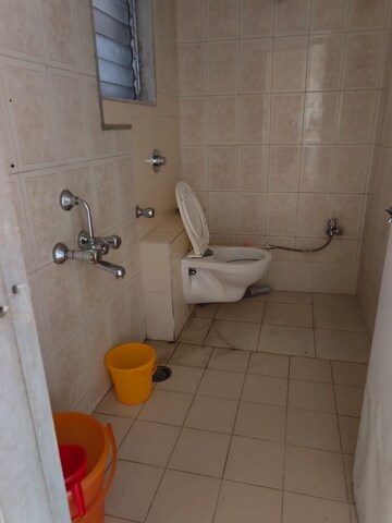 Bathroom in 2 BHK Apartment at Sankalp Society, Goregaon East – for Rent