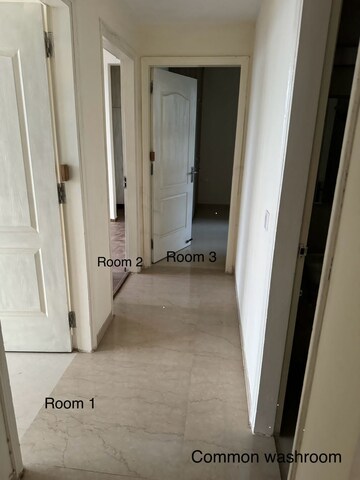 Building Lobby in 3 BHK Apartment at Omaxe The Palace, Gomti Nagar – for Rent