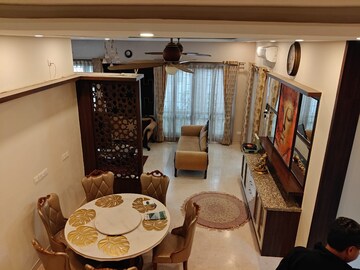 Living Room in 4 BHK Apartment at Puravankara Purva Atmosphere, Thanisandra Main Road – for Sale