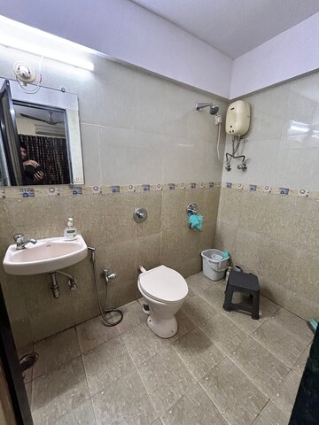 Bathroom in 1 BHK Apartment at Mahavir Kanti Avenue, Nalasopara East – for Sale
