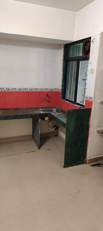 Kitchen in 1 BHK Apartment at Chavandai Tower, Kalwa – for Rent