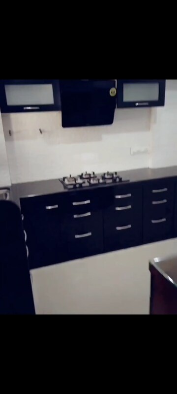Kitchen in 2 BHK Apartment at Subhash Tower, Kalwa – for Rent