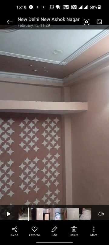 Room in 1 BHK Builder Floor at New Ashok Nagar – for Rent