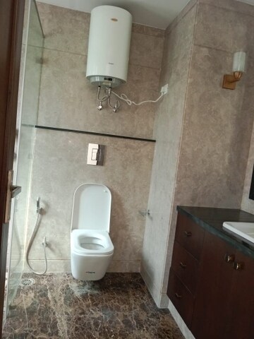 Bathroom in 6+ BHK Independent House at Maharani Bagh – for Rent