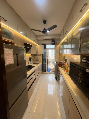 Kitchen in 2 BHK Apartment at Gagangiri Gagan 139, Kurla – for Rent