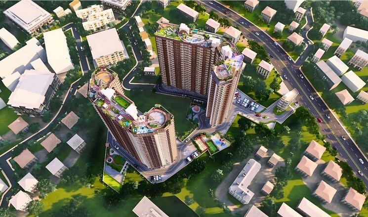 Master Plan, arista-skyline 1 Bedroom 355 Sq.Ft. Apartment In Dombivli East Thane 8211897
