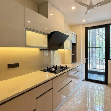 Kitchen in 3 BHK Builder Floor at New Rajinder Nagar – for Sale