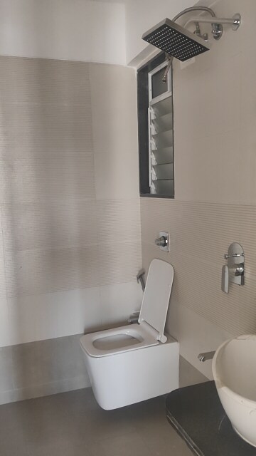 Bathroom in 1 BHK Apartment at Sanghvi S3 Proxima, Chembur – for Rent