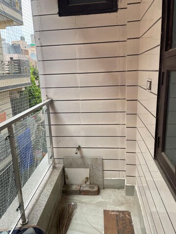 Balcony in 3.5 BHK Builder Floor at Dwarka Mor – for Rent
