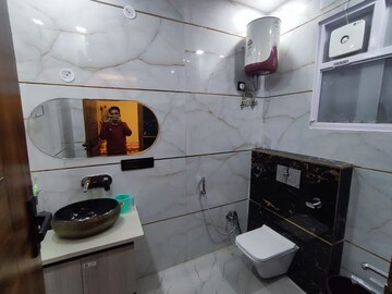 Bathroom in 1 BHK Independent House at Patamata – for Rent