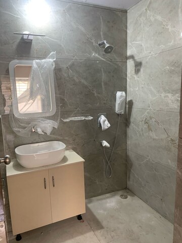 Bathroom in 1 BHK Apartment at Domlur – for Rent