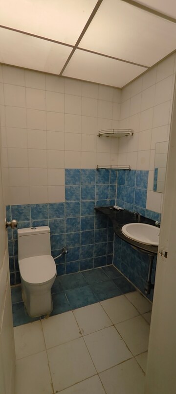 Bathroom in 3 BHK Apartment at Nancy Towers, Wanowrie – for Rent