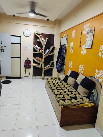 Master Bedroom in 3 BHK Apartment at Hari Mahal CHS, New Panvel East – for Rent