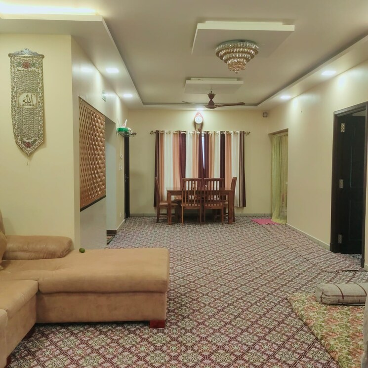 Living Room, capricorn-one-green-park 4 Bedroom 1800 Sq.Ft. Apartment In Kondhwa Pune 8212571