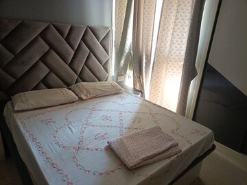 Bedroom in 2 BHK Apartment at Lodha Crown Quality Homes, Majiwada – for Rent