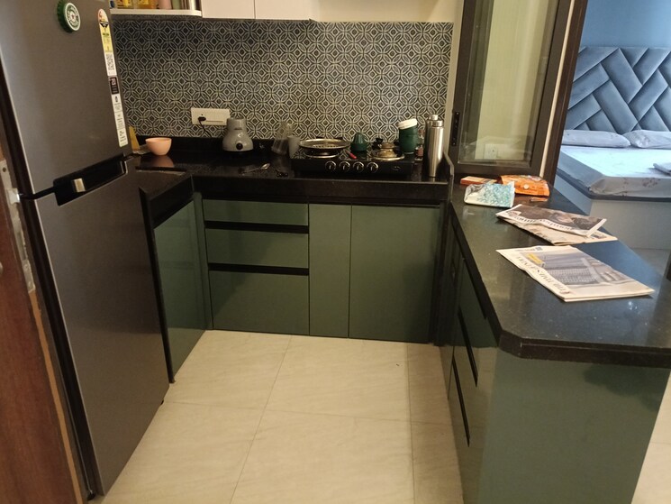 Kitchen, lodha-crown-quality-homes 2 Bedroom 497 Sq.Ft. Apartment In Majiwada Thane 8212587
