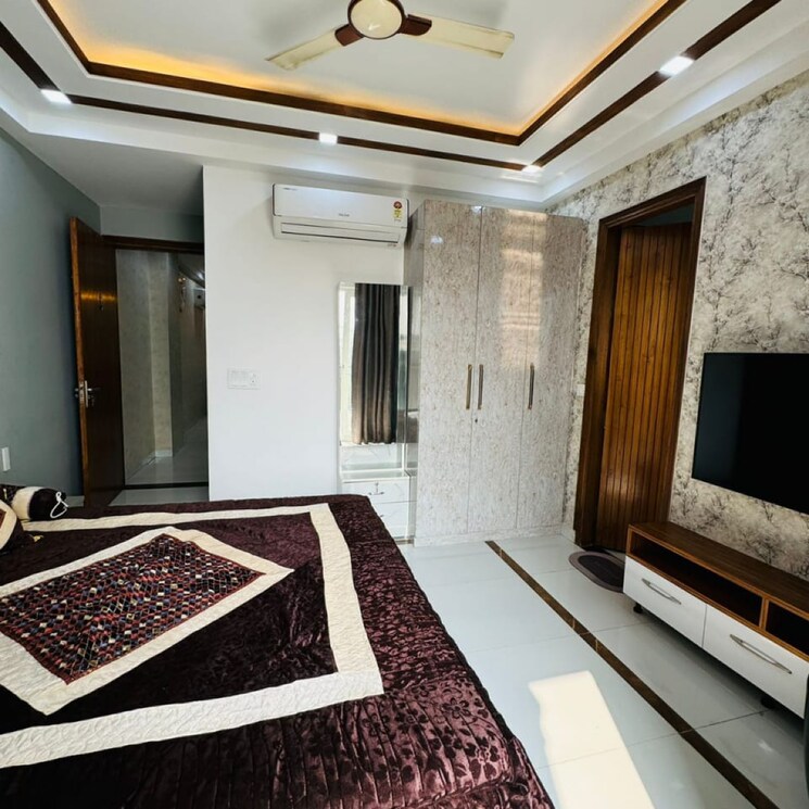 Bedroom, chattarpur 3 Bedroom 1200 Sq.Ft. Builder Floor In Chattarpur Delhi 8212592