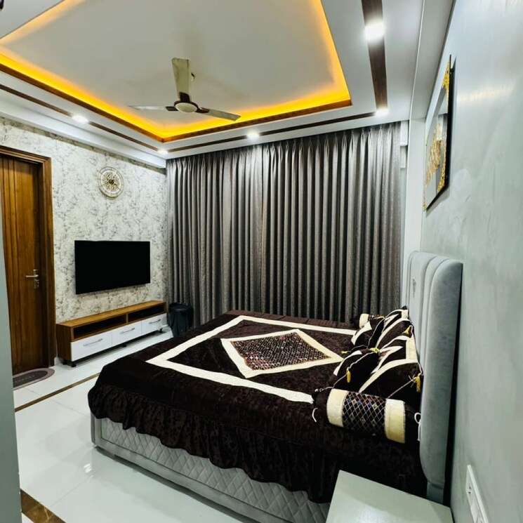 Bedroom, chattarpur 3 Bedroom 1200 Sq.Ft. Builder Floor In Chattarpur Delhi 8212592
