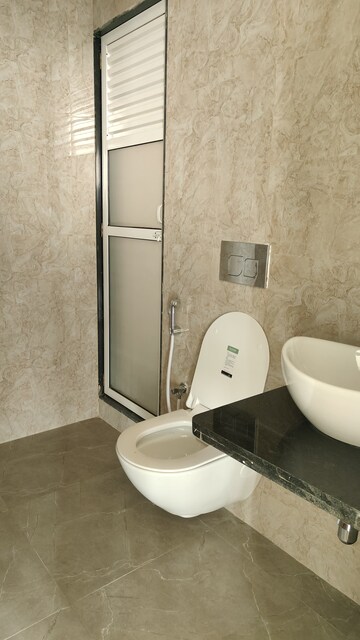 Bathroom in 1 BHK Apartment at Larkins 315 Rio, Panch Pakhadi – for Rent