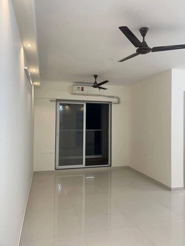 Living Room in 1 BHK Apartment at Ashar Axis, Majiwada – for Rent