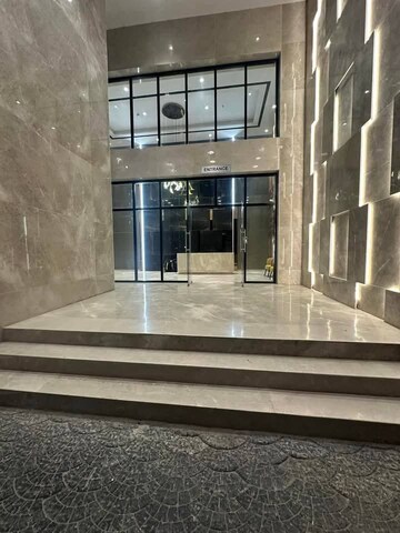 Building Lobby in 1 BHK Apartment at Ashar Axis, Majiwada – for Rent