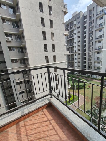Balcony in 3.5 BHK Apartment at Sobha Garnet, Kondhwa – for Rent