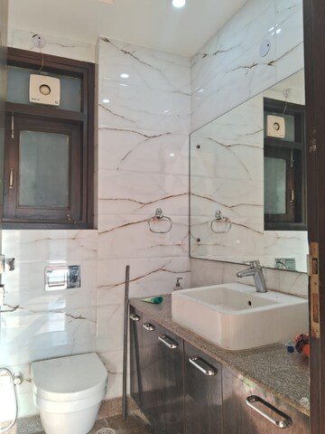Bathroom in 3 BHK Builder Floor at Lajpat Nagar Iii – for Sale