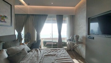 Living Room in 4 BHK Apartment at Lokhandwala Minerva Mahalaxmi, Mahalaxmi – for Sale